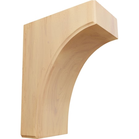 Ekena Millwork 3 1/2"W x 6"D x 8"H Clarksville Bracket, Red Oak BKTW04X06X08CVRO